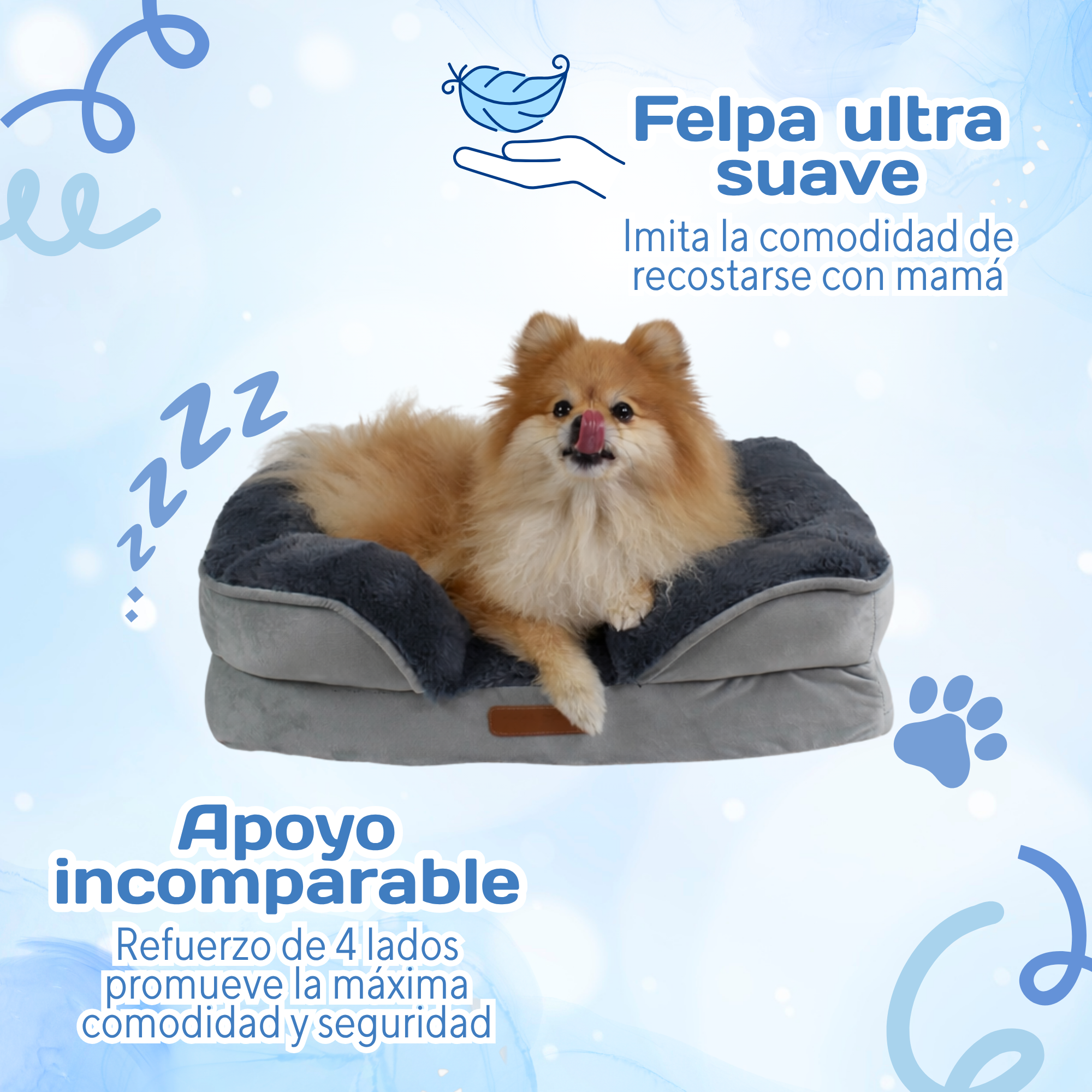 Cama Ortopédica con Borde