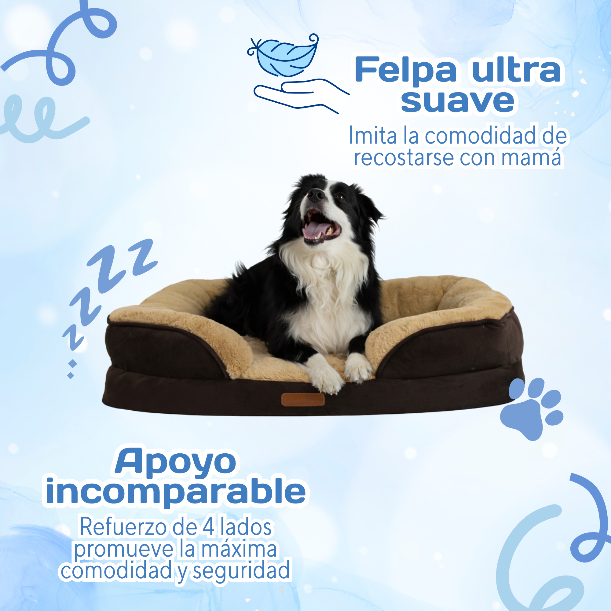 Cama Ortopédica con Borde