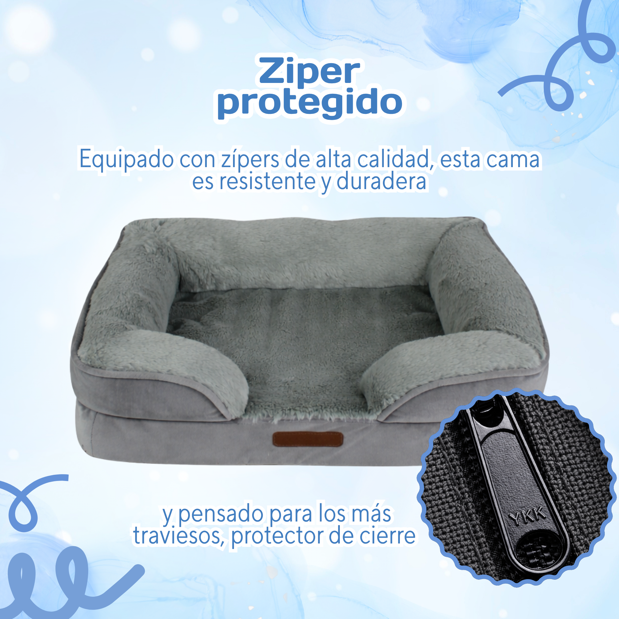 Cama Ortopédica con Borde