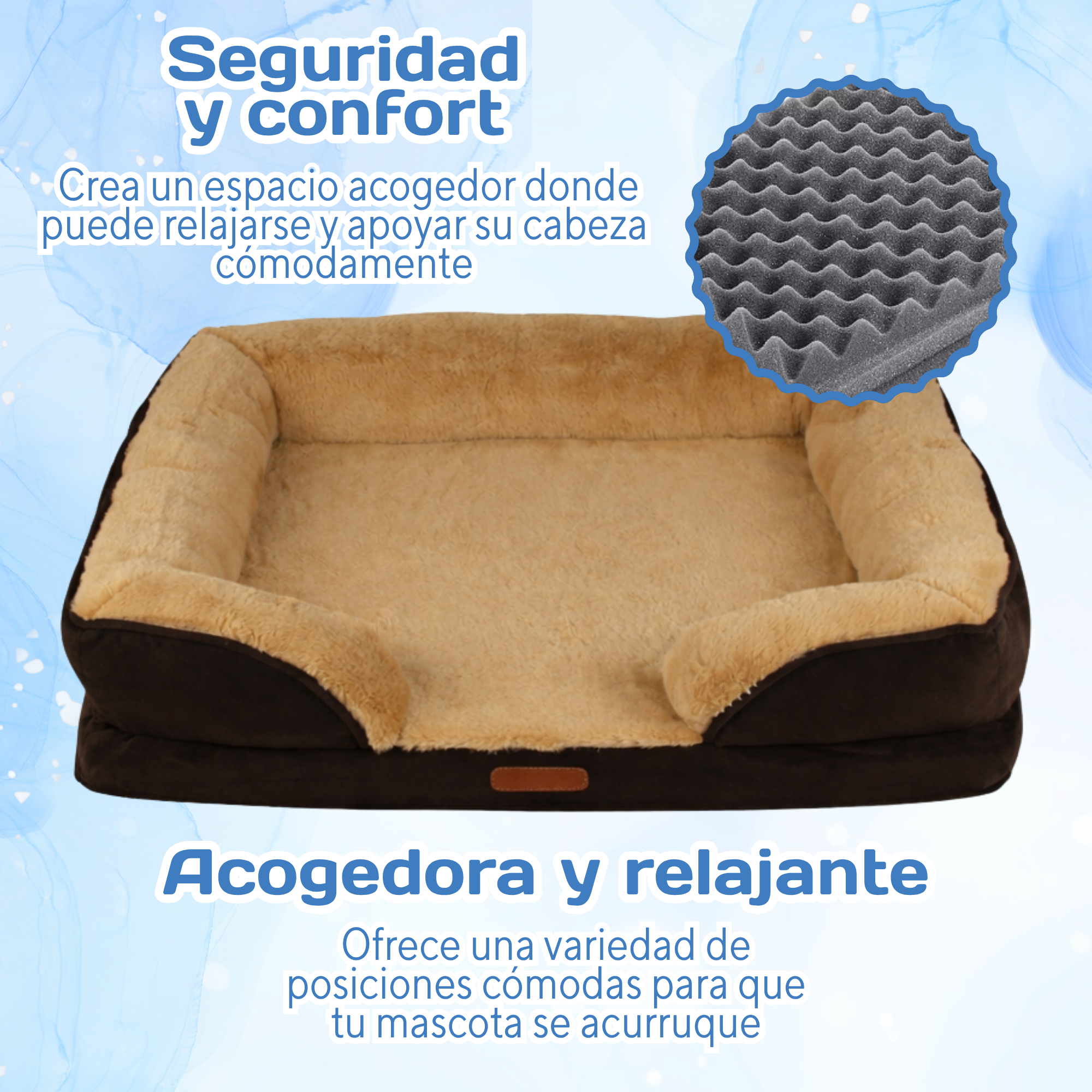 Cama Ortopédica con Borde