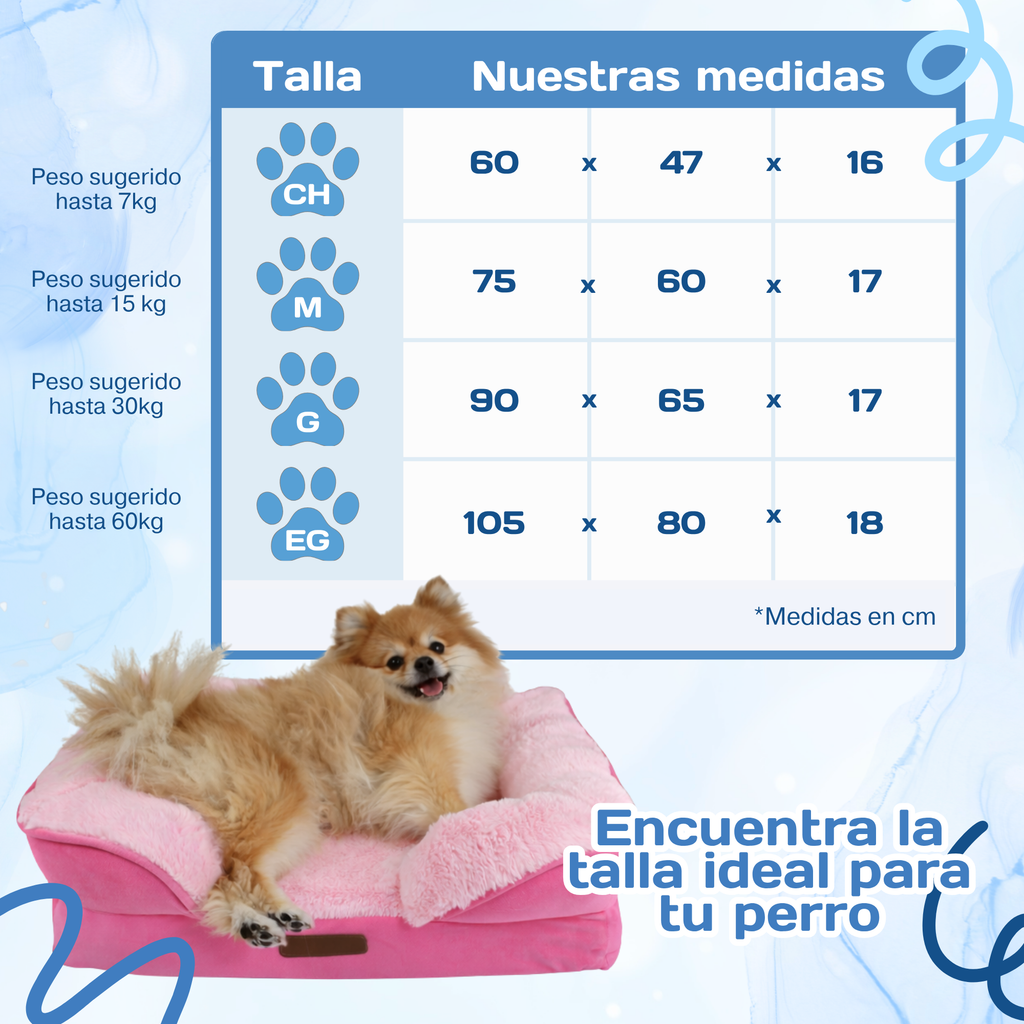 Cama Ortopédica con Borde