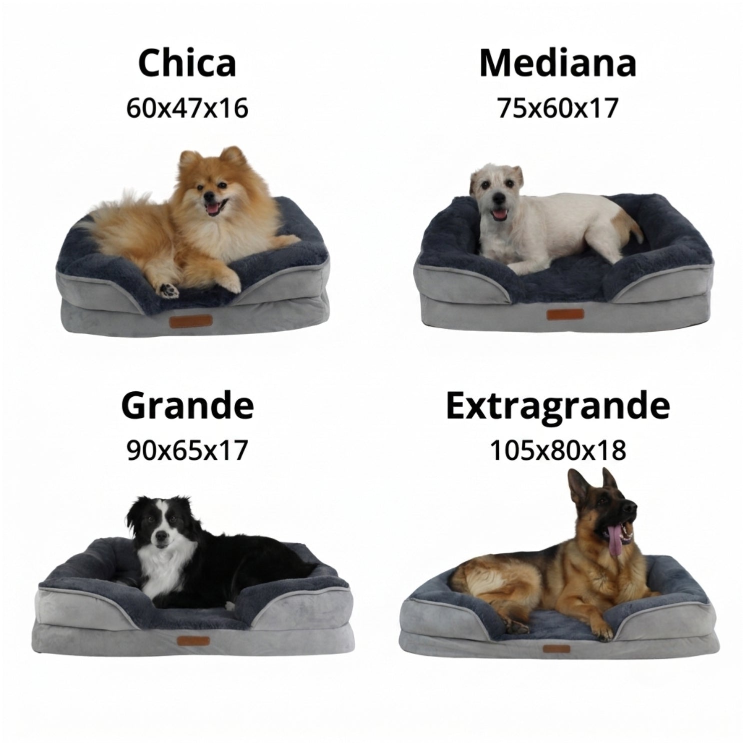Cama Ortopédica con Borde